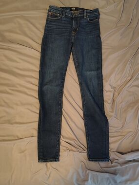 Hudson Jeans Blair Dark Indigo Super Skinny Denim Jeans